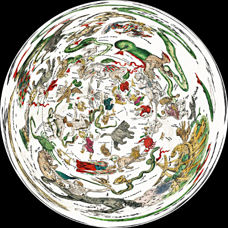 Witの星座絵 「天の北極中心」