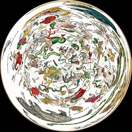 Witの星座絵 「天の南極中心」
